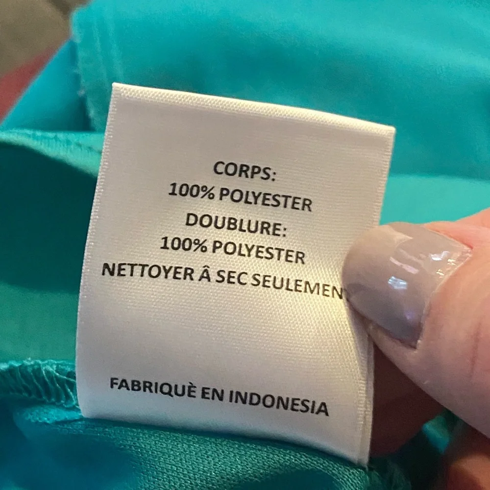 ASTR the label‎ Turquoise Surplice Ruffle Romper Size XS